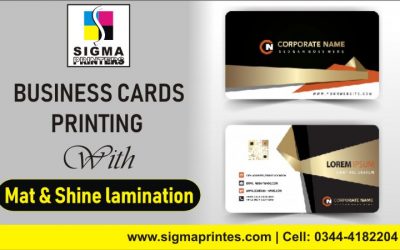 BUSINESS CARDS PRINTING IN ISLAMABAD